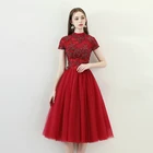 Выпускные платья с бусинами и вышивкой, вечернее платье с рукавом-крылышком, простое официальное платье, индивидуальное платье для особых случаев