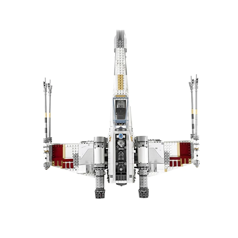 Lepinblocks 05039 звезда План серии UCS Rebel Red Five X крыло модель космического истребителя