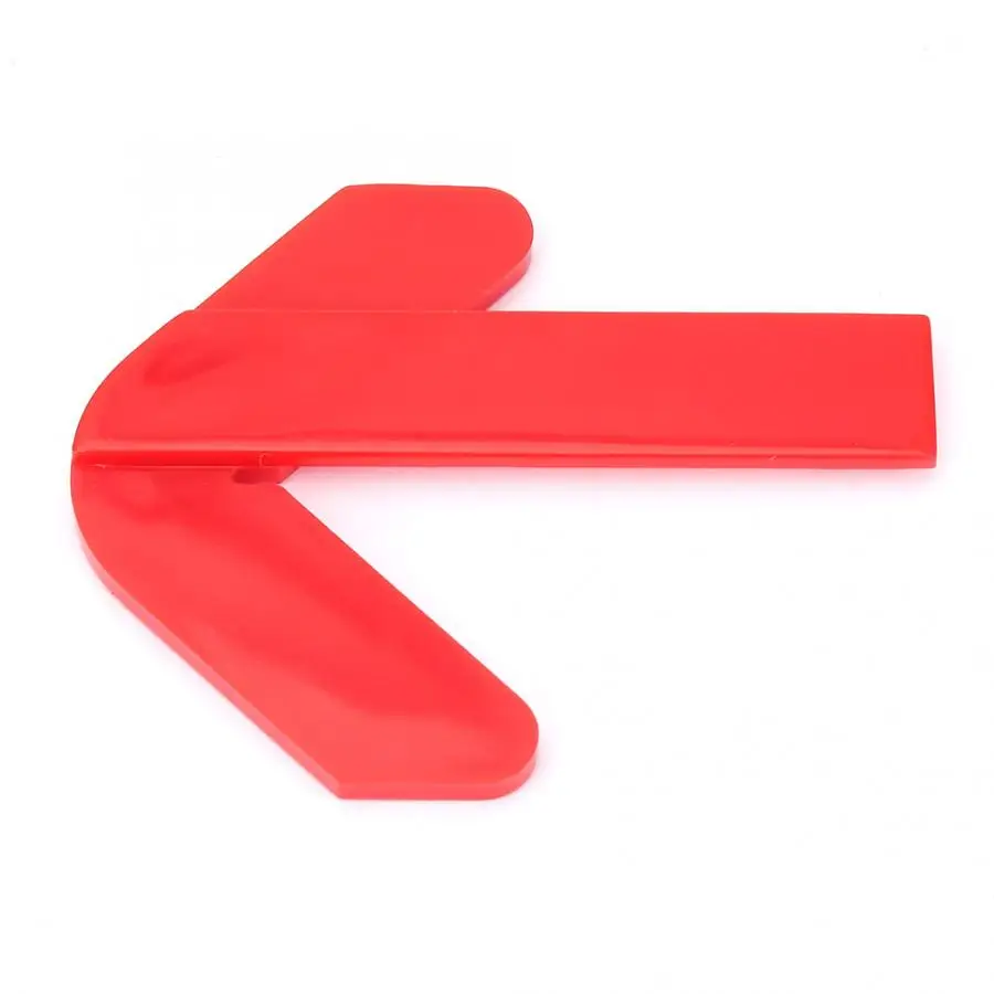 Столярный инструмент Красный ABS пластиковый центр Круглый измерительный