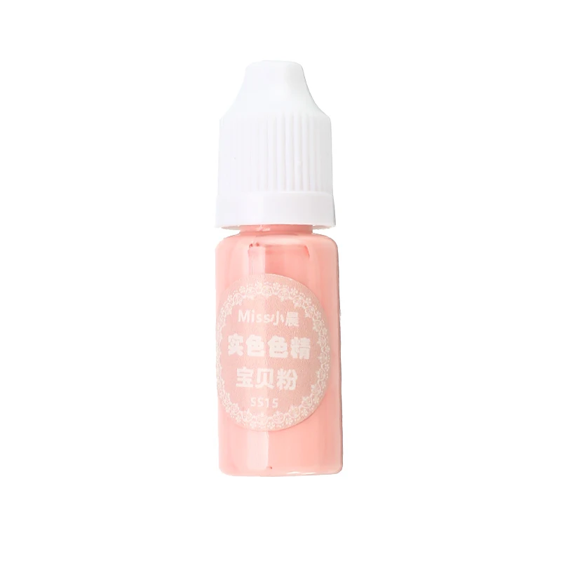 Baby Pink 10 мл УФ Смола пигментная жидкость краситель сплошной цвет для эпоксидная смола, форма ювелирные изделия инструменты для DIY аксессуар для изготовления ювелирных изделий - Цвет: Baby Pink