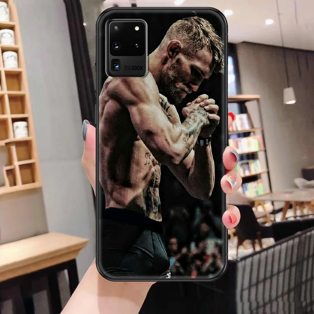 Чехол Conor McGregor для Samsung Galaxy Note 4 8 9 10 20 S8 S9 S10 S10E S20 Plus UITRA Ультрачерный чехол из ТПУ -