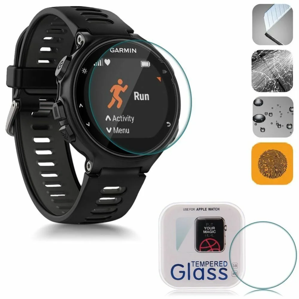 Сменные спортивные двойные силиконовые браслеты ремешок для часов Garmin Watch Approach S6 Forerunner 235/220/230/620/630/735