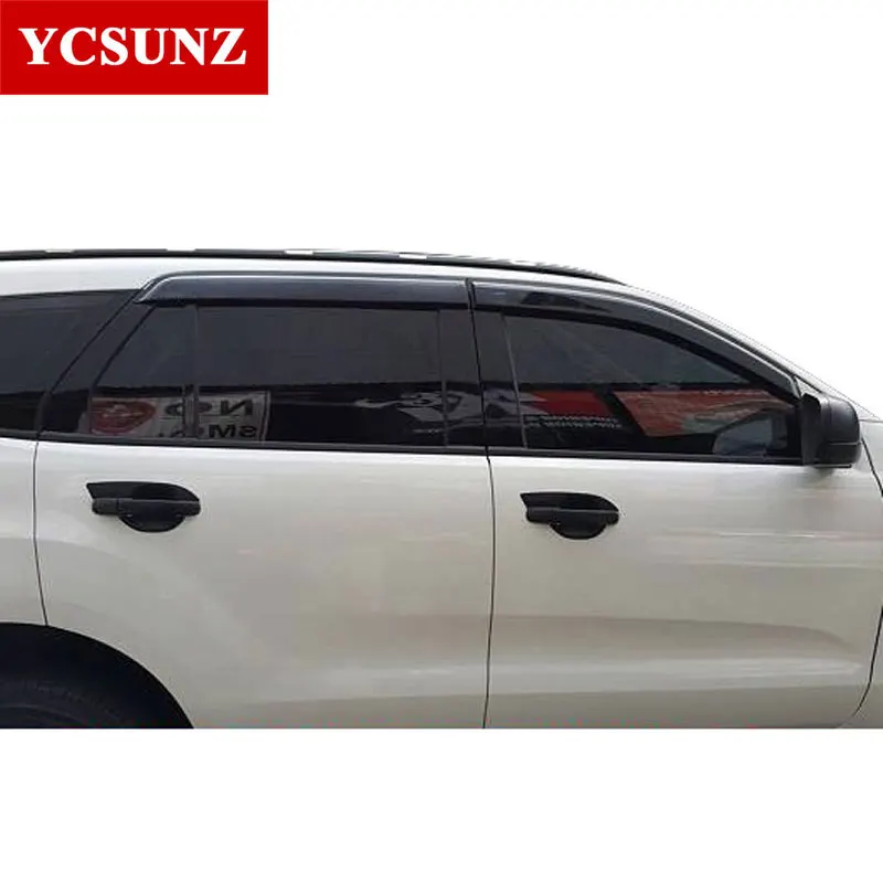 2016 2019 оконный козырек для Mitsubishi Pajeo Sport 2017 погодные щитки дефлекторы защита mitsubishi