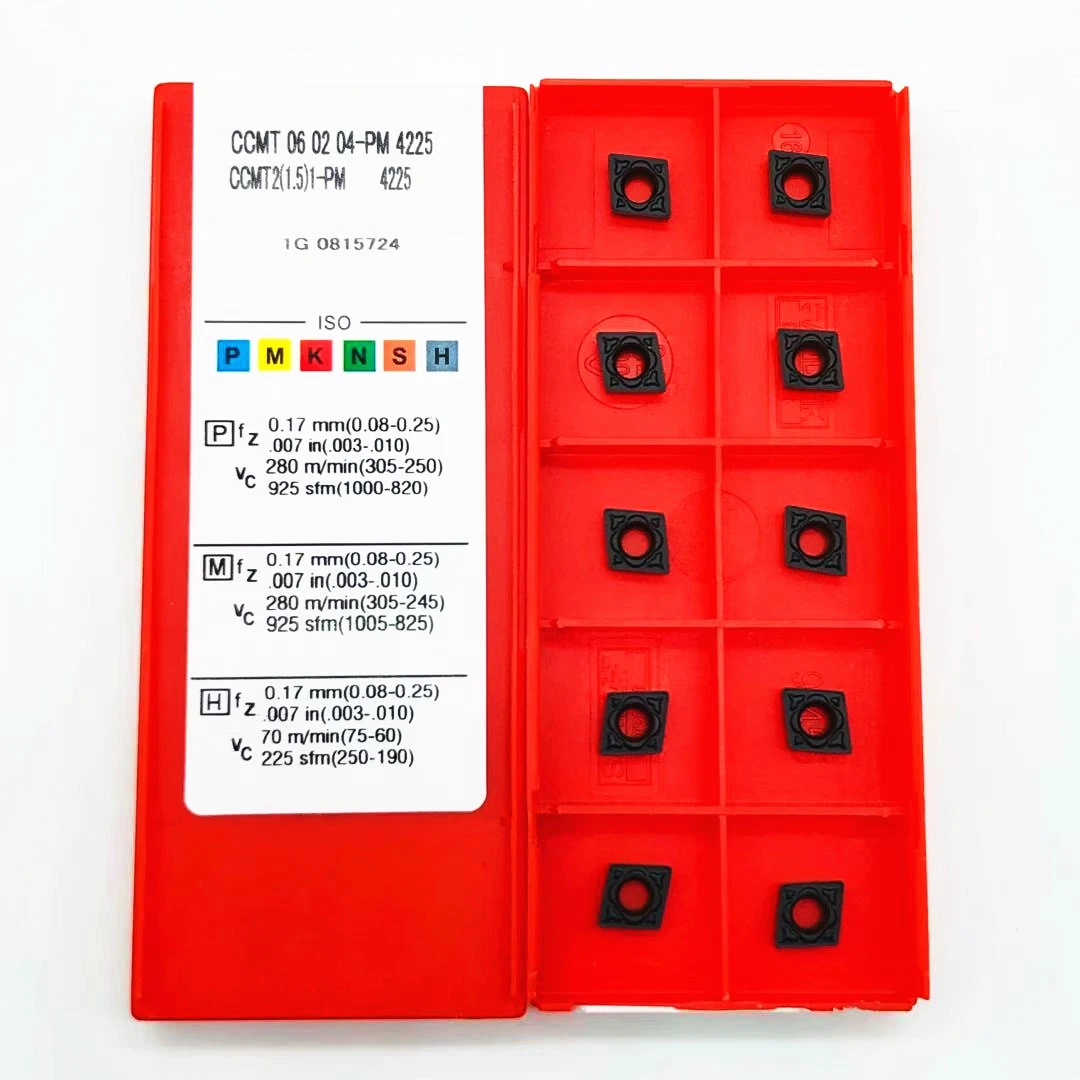 

Pin milling tool CCMT060204 PM 4225 internal turning carbide insert ccmt turning tool turning insert CCMT060204 turning tool