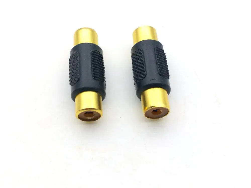 Соединитель RCA для разъема аудио и видео разъем золотистый | Обустройство дома