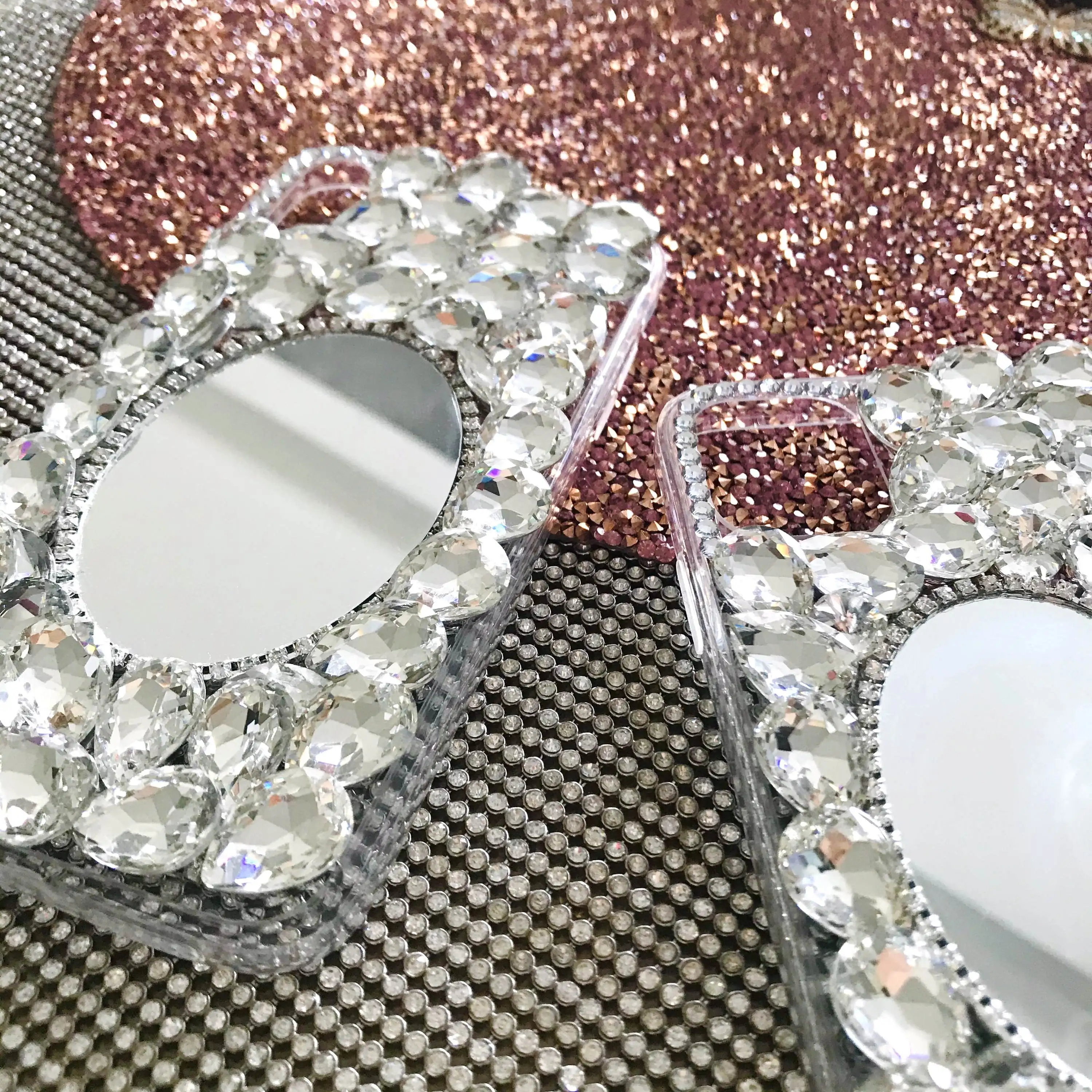 Чехол Jellew для iPhone 12 блестящий чехол со стразами прозрачный ручной работы 15 Pro Max