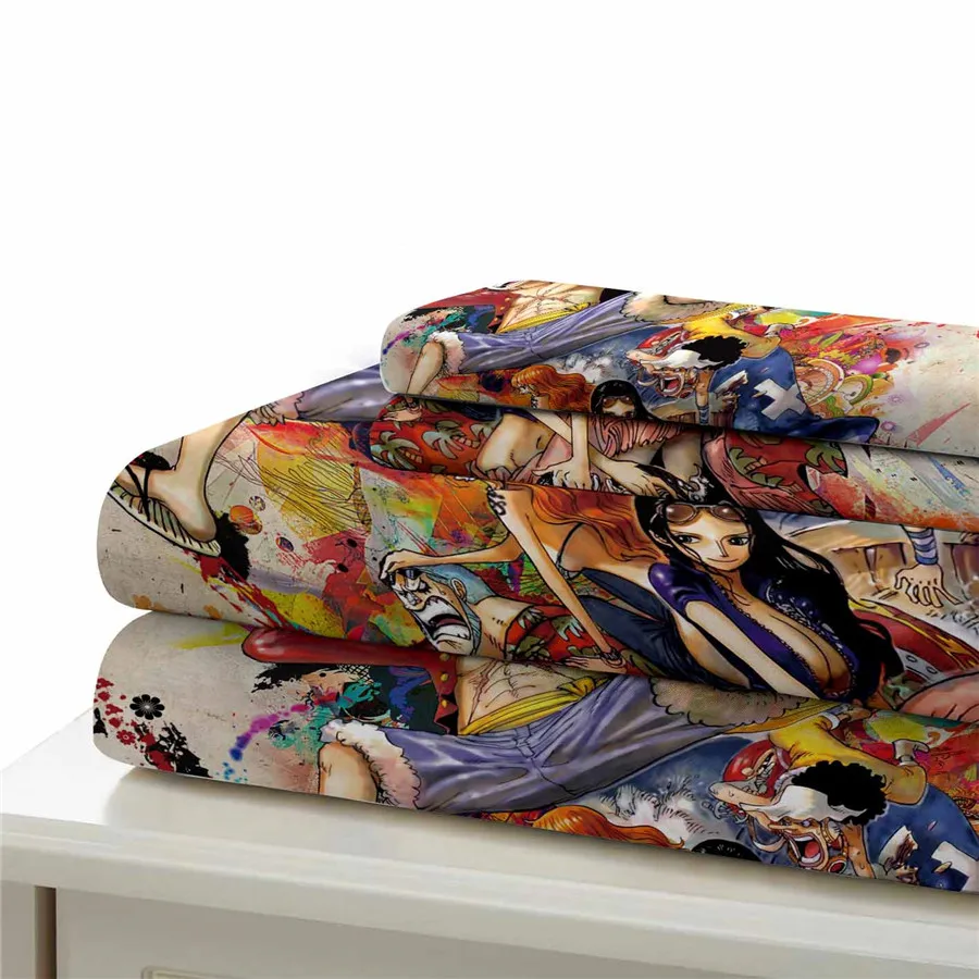 

HELENGILI 3D Bedding Set One Piece Print Duvet Cover Set Bedcloth with Pillowcase Bed Set Home Textiles #OP43