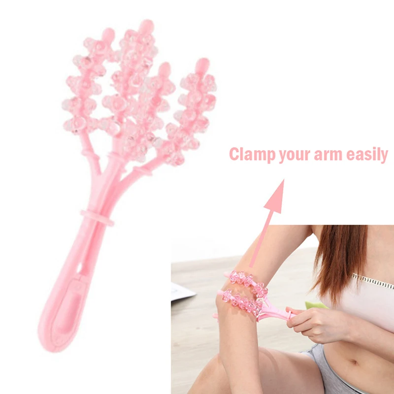 

1PC Thin Arm Leg Roller Massager Double Y Shape Shiatsu Legs Roller Massage Tool gua sha body massager