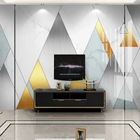 custom 3d murals european style geometric triangle marble pattern photo bedroom living room tv sofa background wallpaper rolls