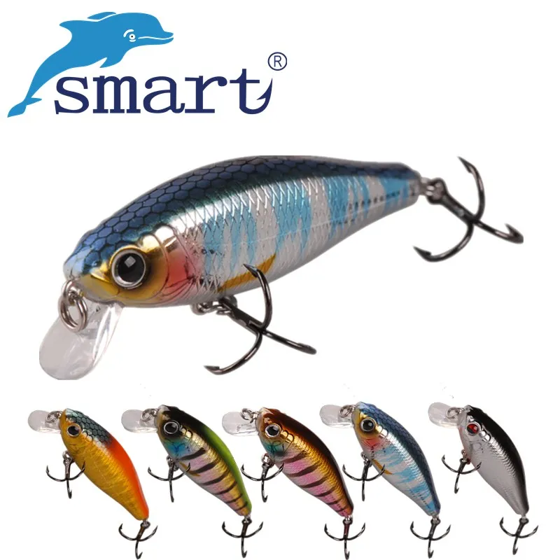 

SMART Crank Bait 50 мм, 5,8 Г, рыболовные приманки, плавающая приманка, 1 м, свимбейт, воблер, искусственная приманка для рыбалки