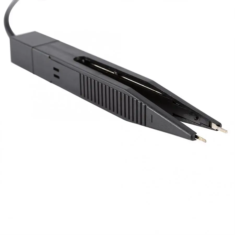 250V SMD Тесты зажим метр зонд индуктор клип зонда Пинцет для резистор мультиметр