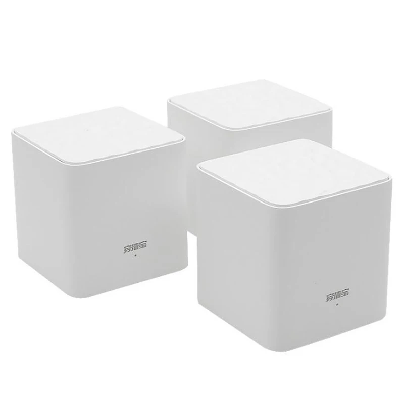 Wi Fi маршрутизатор Tenda Nova Mw3 Mesh3f для дома двухдиапазонный 2 4/5 ГГц AC1200|Беспроводные