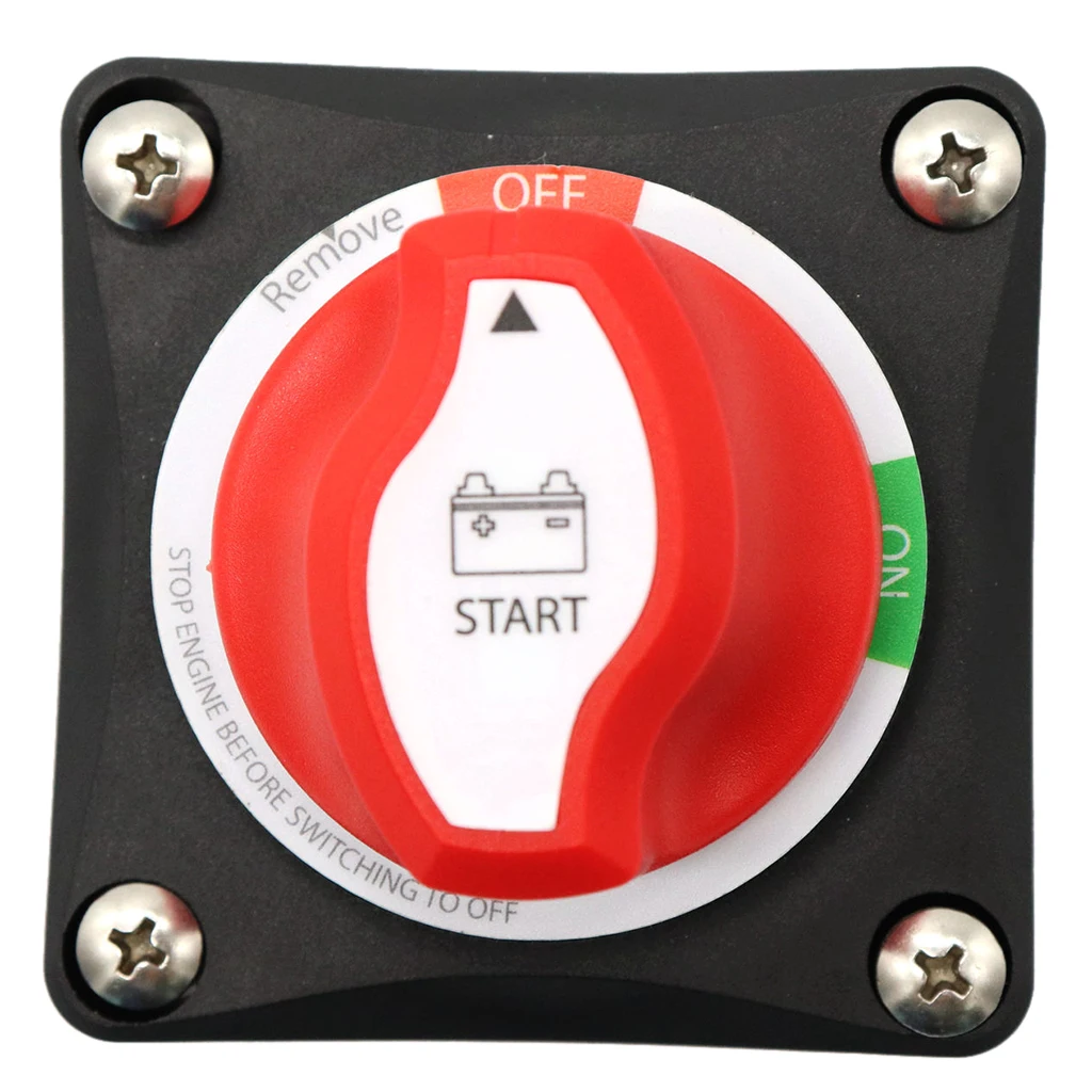 

On/Off Battery Kill Switch Boat Rv Boat Marine 275 Amp 2 Position w/ Afd
