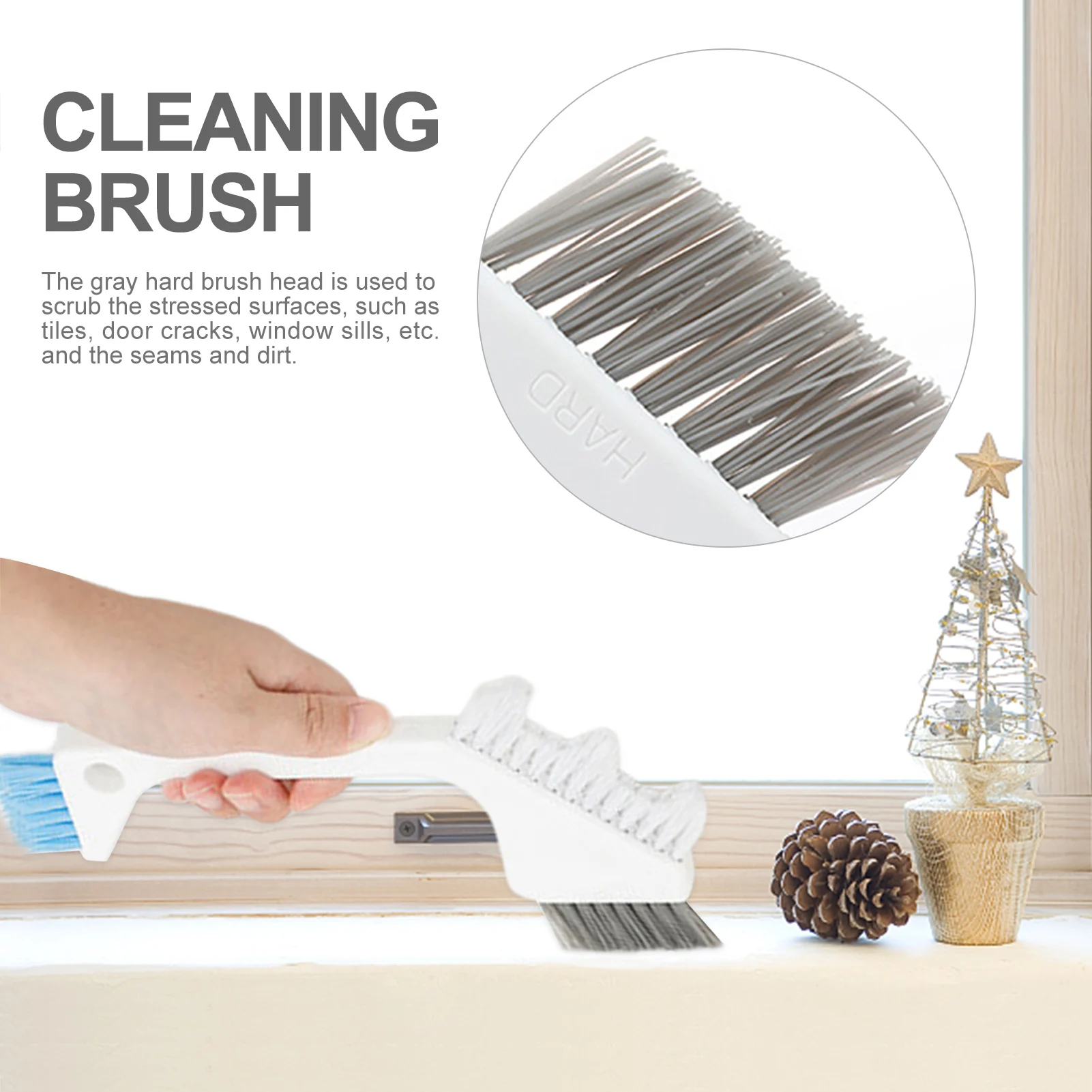 

Multi-purpose tile brush tile gap brush cleaning brush kitchen bathroom corner crack cleaning tool