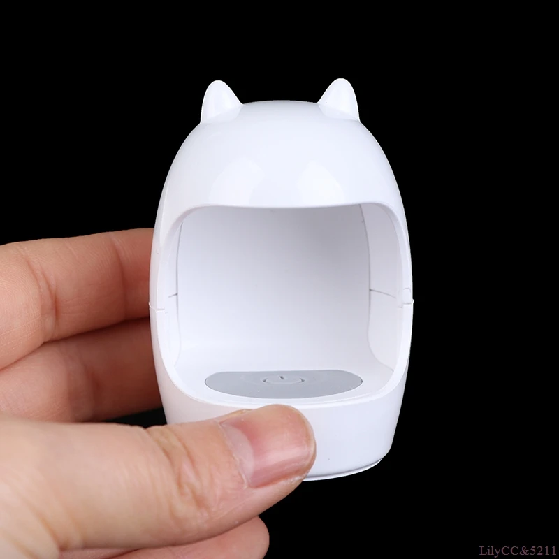 

1 Pieces Mini Nail Light Therapy Machine Portable UV LED Lamp Nail Dryer Lamp Single Nail Gel Polish Quick-drying Machine