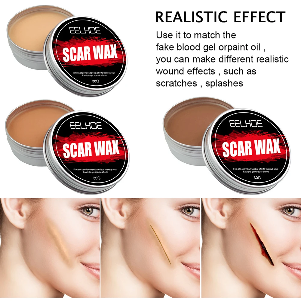 Пленка для макияжа 30 г шрам ран кожи спецэффекты маскарадный костюм Хэллоуина