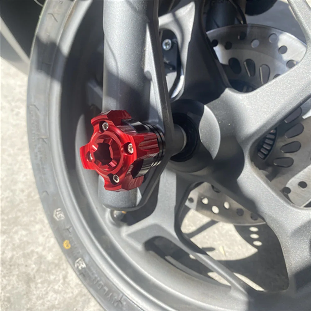 For Honda PCX160 PCX 160 2021 Motorcycle Front Fork Wheel Fall Muffler Pipe Frame Protection Slider Anti Crash Protector | Автомобили и