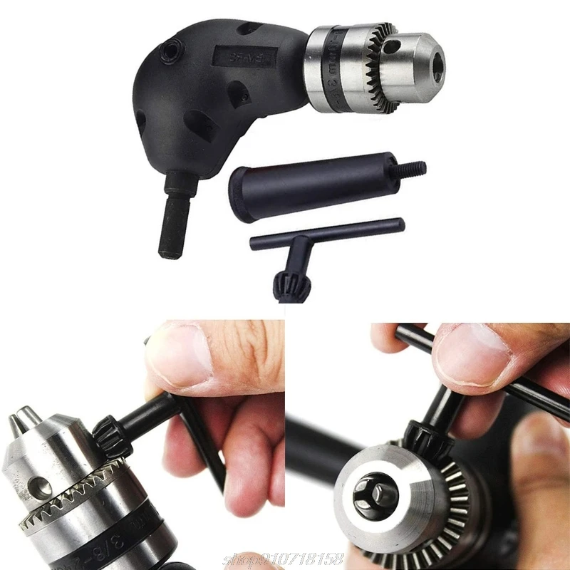 

Right Angle Drill Right Angle Extension Socket Holder Adapter, Hex Magnetic Screwdriver Angled Bit Holder for M26 21 Dropship