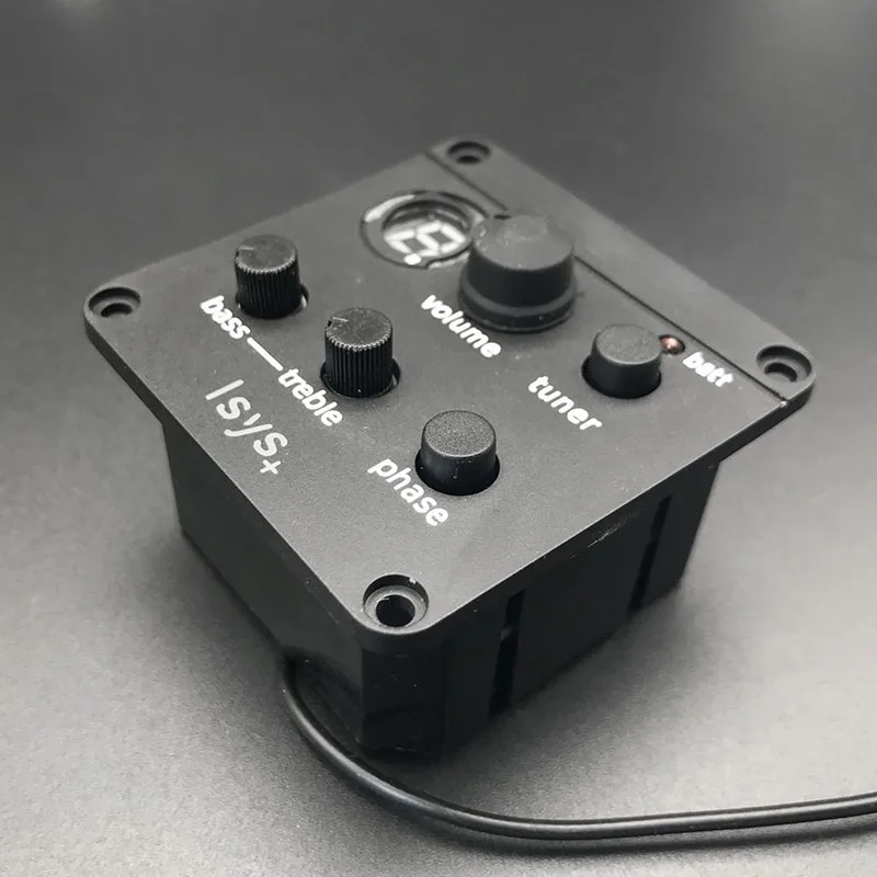 Датчик для гитары ISYS + система предусилителя EQ акустической усилитель