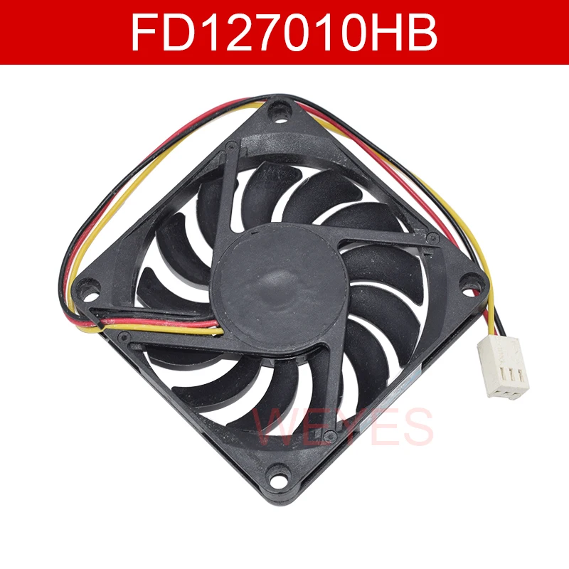 

Восстановленный Вентилятор охлаждения FD127010HB 12 В 0,23 а для Y.S.TECH 7010 7 см с 3-линейным шарикоподшипником