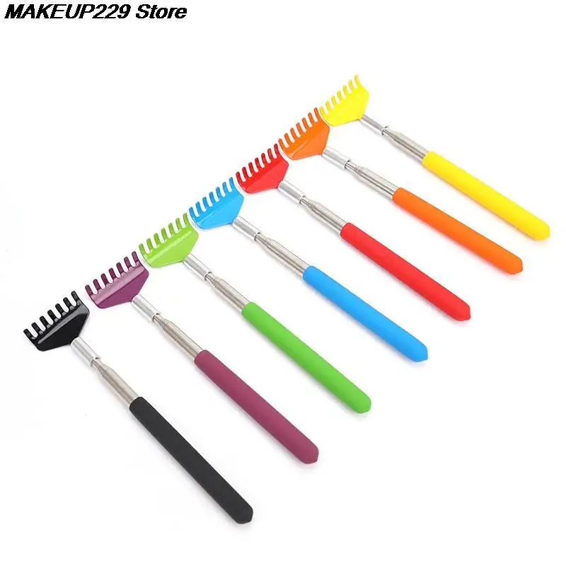 

Stainless Steel Claw Back Scraper 1PC Telescopic Retractable Back Scratcher Extendible Body Massage Hackle Itch Stick Health