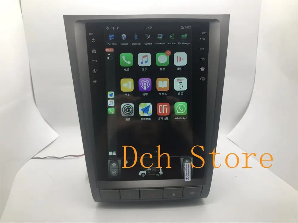 12 1 ''tesla style Android 9 0 PX6 автомобильный DVD плеер GPS навигация для lexus GS GS300 GS350 GS450 GS460