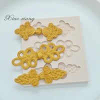 3d cheongsam button silicone cake molds for baking fondant chocolate cookie ice candy moulds cake baking decorating tools m1193
