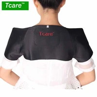 tcare tourmaline self heating unisex heat therapy pad shoulder protector support bodymuscle pain relief health care heating belt