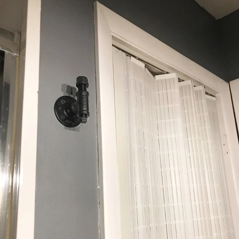 Промышленные железные трубки крючки для халата и полотенец настенный Декор дома