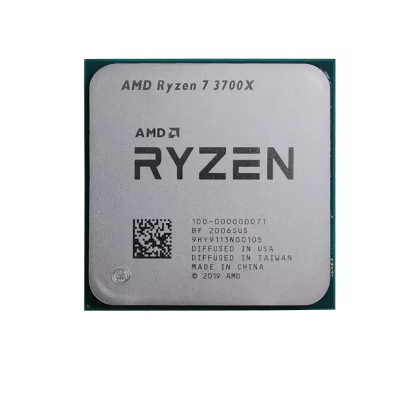 

AMD Ryzen 7 3700X R7 3700X 3.6 GHz Eight-Core Sixteen-Thread CPU Processor 65W 7NM L3=32M 100-000000071 Socket AM4