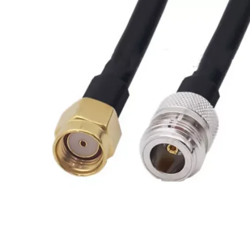 

RP-SMA Male to N Female RF LMR200 Pigtail Low Loss Double Shielded Coaxial Cable Extension 1-15M
