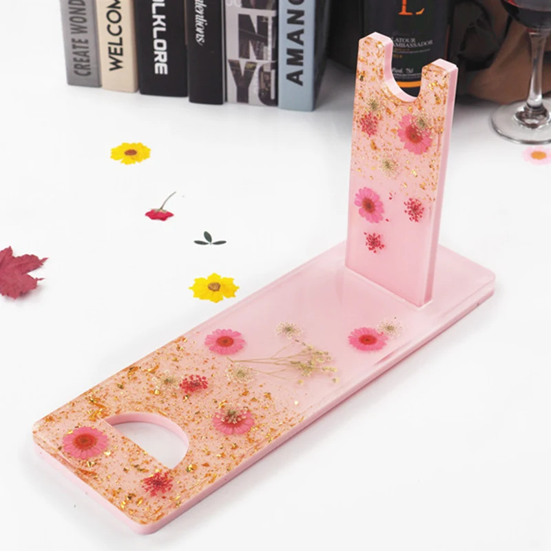 

1Set Red Wine Rack Silicone Mould Holder Shelf Epoxy Resin Molds Craft DIY Home Handle Moulds Making