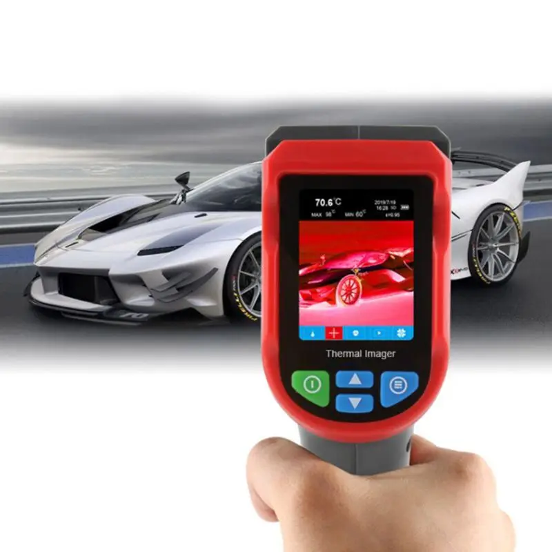 

IR Infrared Thermal Imager Handheld Electronic Outdoor Surface Thermography Camera Baby Adult Temperature Instruments Tool W89C