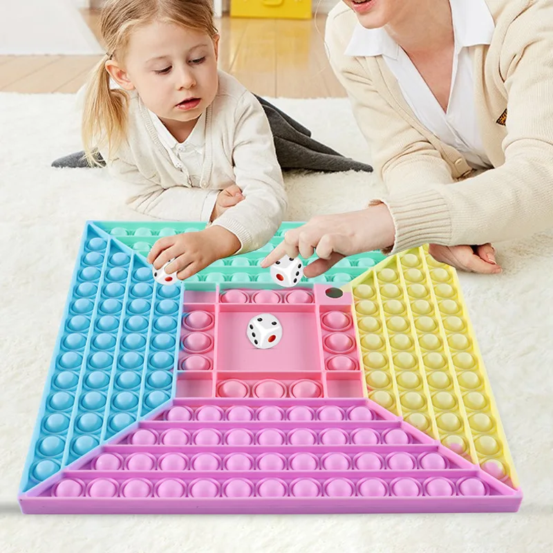 Антистрессовая шахматная игра Pop su для двух игроков сенсорные игрушки-антистресс