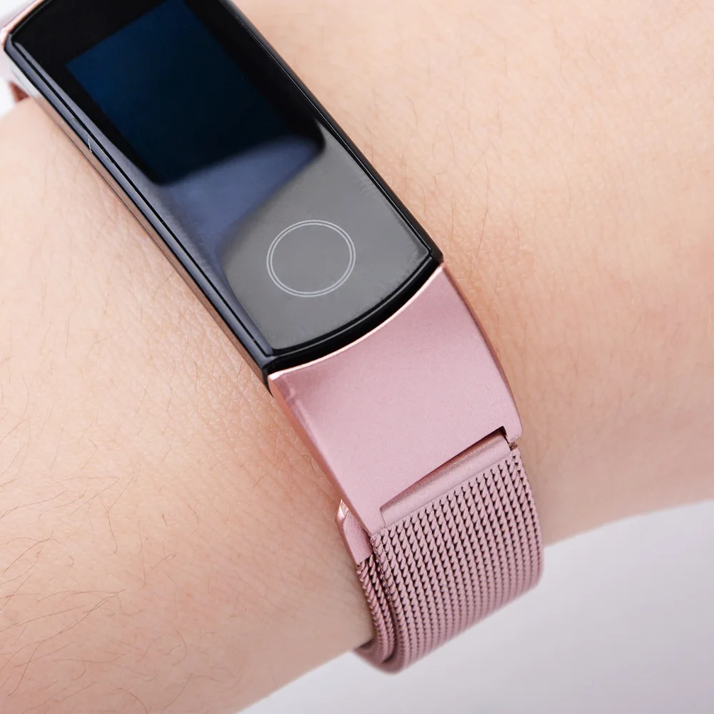 Металлический ремешок для huawei Honor Band 4 5 ремешок умные аксессуары браслет из нержавеющей стали браслет для Honor Band 4 браслет