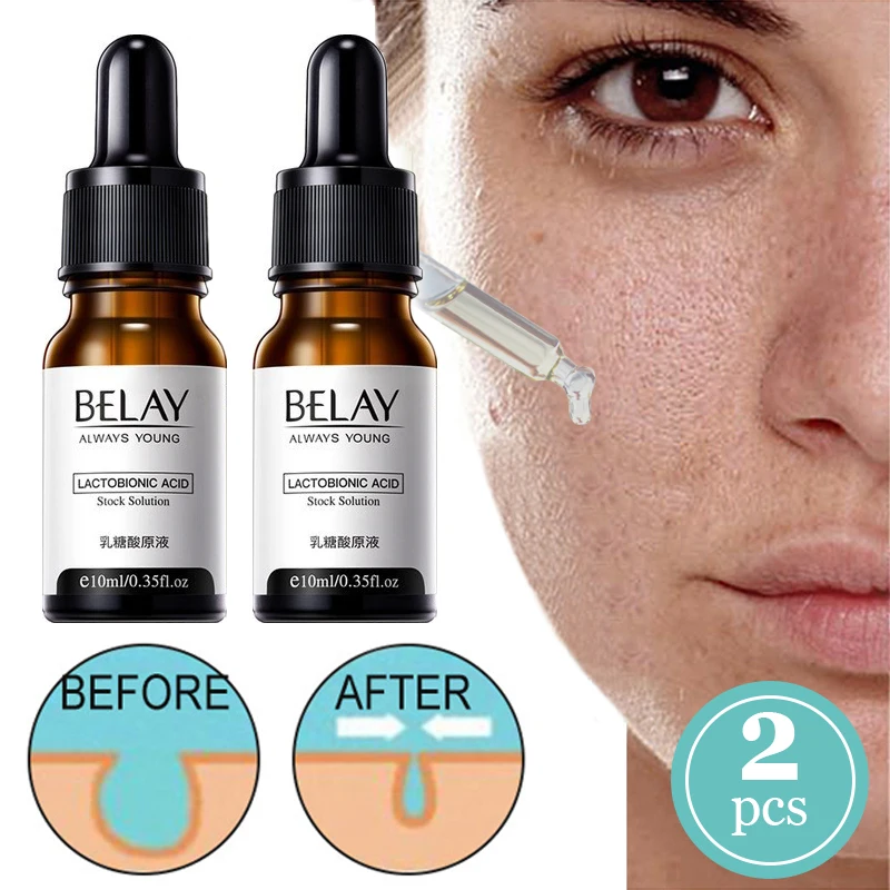 Сыворотка для лица ZeroPore мгновенное улучшение минимизатор пор лактобионовая