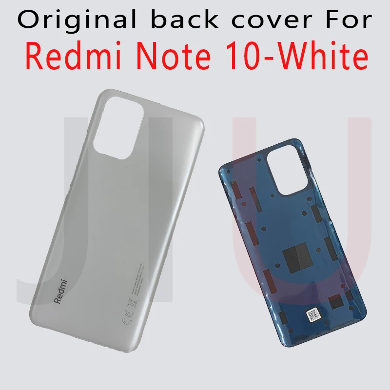 Оригинальная крышка батарейного отсека для Xiaomi Redmi Note 10 note 10s | Мобильные телефоны
