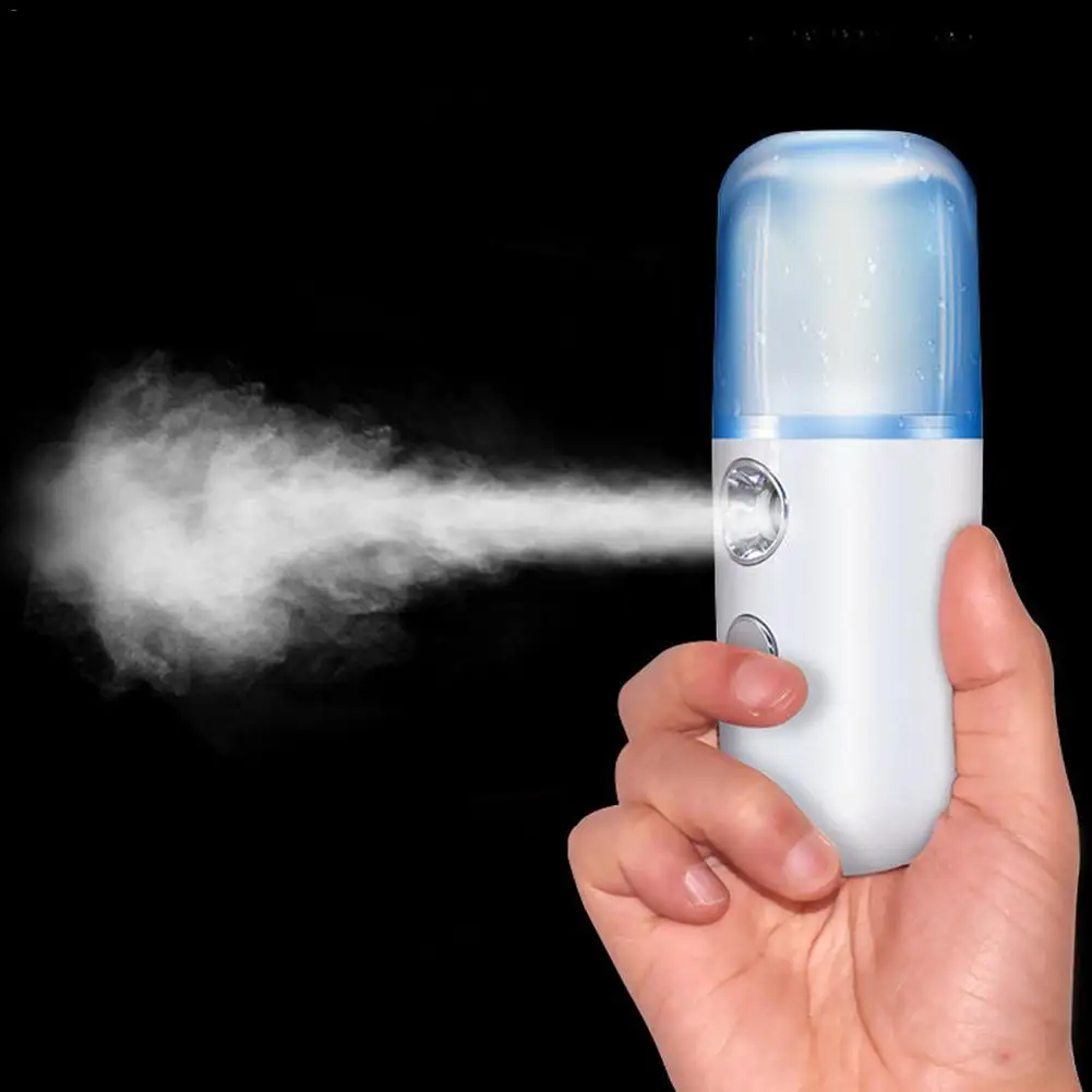 

Mist Sprayer Mini 30ml Nano Portable Face Spray Facial Body Steamer Moisturizing Skin Care Humidifier Instruments