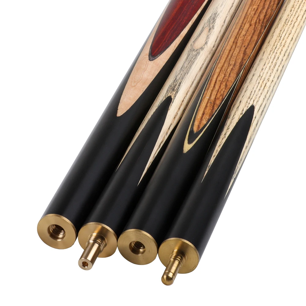 LP черный воин Snooker Cue3/4 разделенный ёмкость 10 мм наконечник Ashwood вал твердая