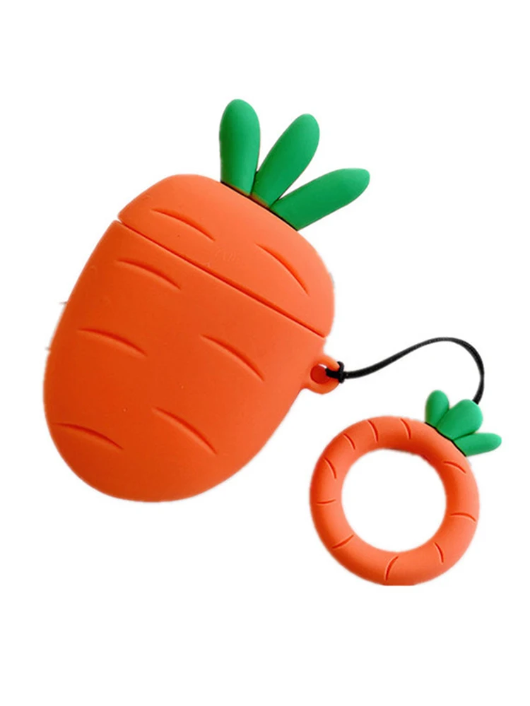 Новый мягкий силиконовый чехол для AirPods Милый Мультфильм защитный Apple