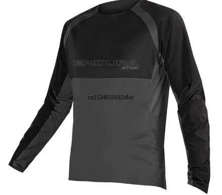 

New 2021MTB Downhill Jerseys Mountain Bike Racing Clothing DH MTB Shirt Black Long Jersey BMX Motocross T Shirt Men
