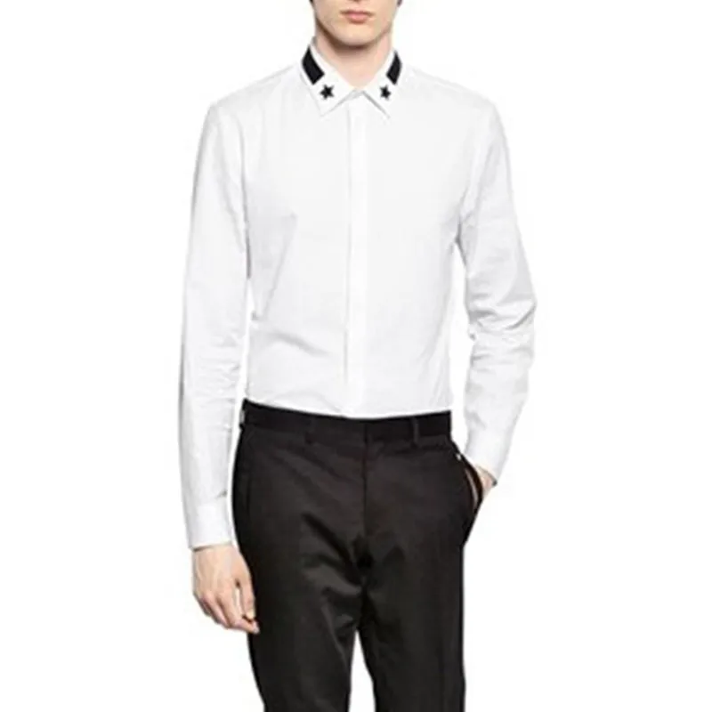 

Five-pointed Star Shirt Male Long-sleeve Shirt Men\x27s T\x2dshirt Men\x27s Shirt Camisa Masculina Camisas Para Hombre 2020