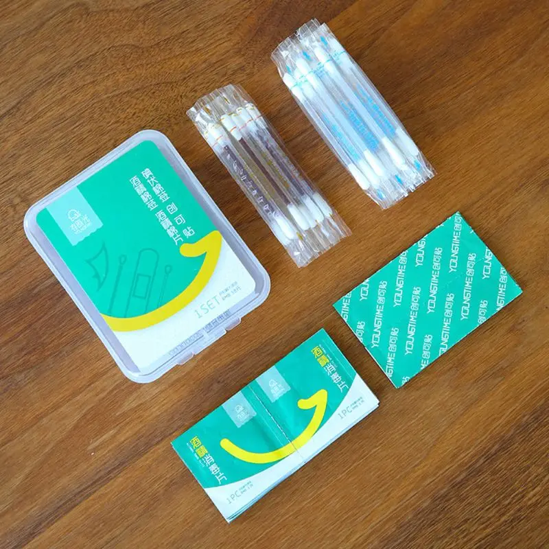 4 в 1 одноразовые маленькие салфетки для ран|Ватные палочки| |