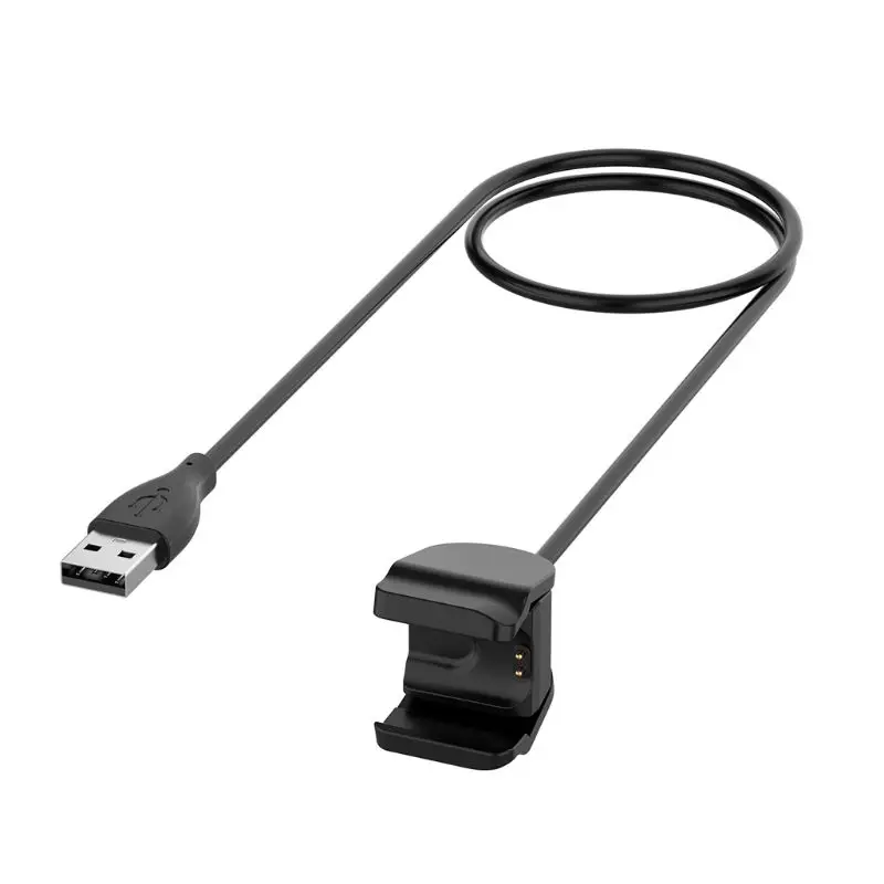 

T21B 30/100cm USB Clip-on Type Charging Cable Adapter Charger Cord for xiaomi MI Band 4 Bracelet
