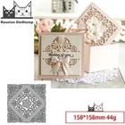 Встречу новый дизайн металлическое ремесло металла пресс-формы полые декоративные кружевные штанцевый нож Скрапбукинг Альбом DIY Бумага карты трафареты с тиснением