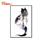 вышивка крестом наборы крестиком набор рукоделие, наборы для вышивки 11CT водорастворимые рисунки на холсте 14CT в животном стиле, Cat shadow -NCMA113