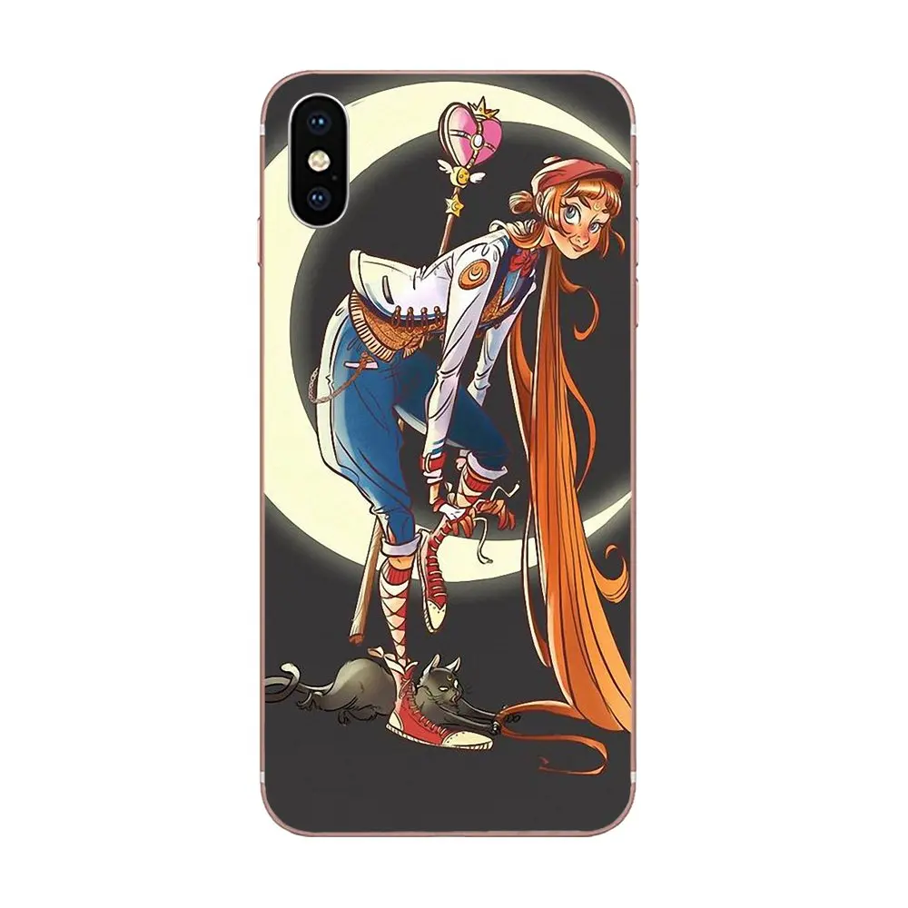 The Beautiful Sailor Moon For Sony Xperia Z Z1 Z2 Z3 Z4 Z5 compact Mini M2 M4 M5 T3 E3 E5 XA XA1 XZ Premium Thin TPU Cell | Мобильные