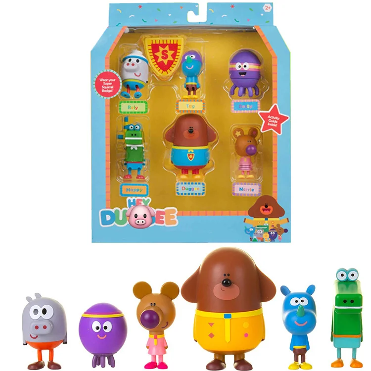 Аниме фигурки героев мультфильма 6 шт./лот игрушки риноцерос женщина счастливая