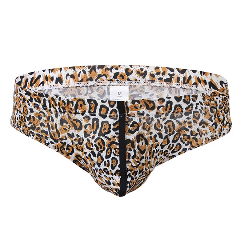 

Newly Not Sultry Underwear Men's Ice Triangle Cool and Breathable Underpants Homme Printing Fresh and Comfortable Briefs