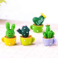 a car mini cactus plants perfume vent outlet conditioning fragrance clip cute creative ornaments interior accessories decoration